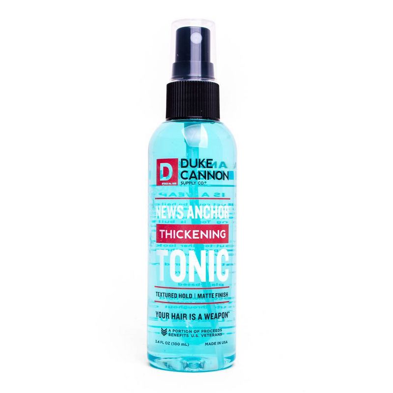 Duke Cannon Mini Thickening Tonic Spray - 3.5 fl oz