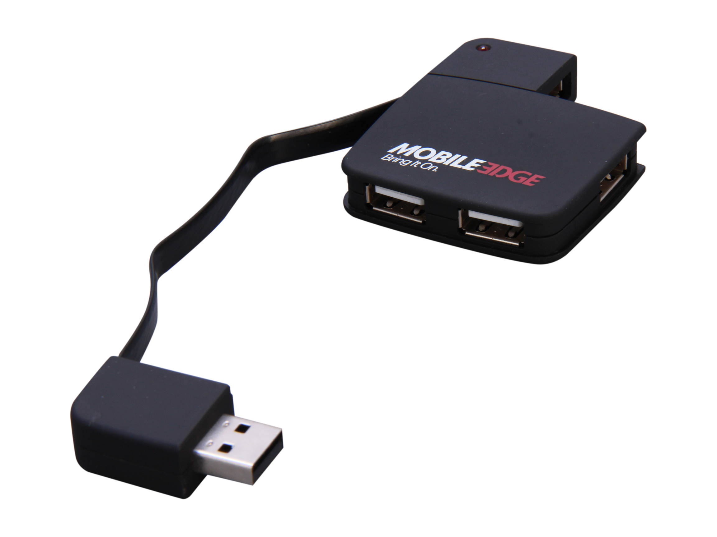 MOBILE EDGE MEAH04 Slim-Line 4-Port USB 2.0 Hub