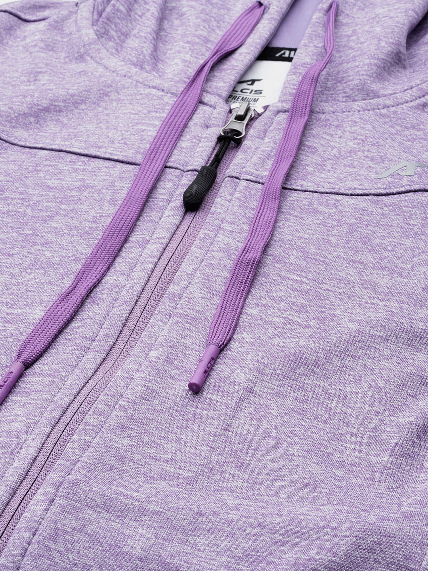 Amante Black Cotton Sports Sweatshirt