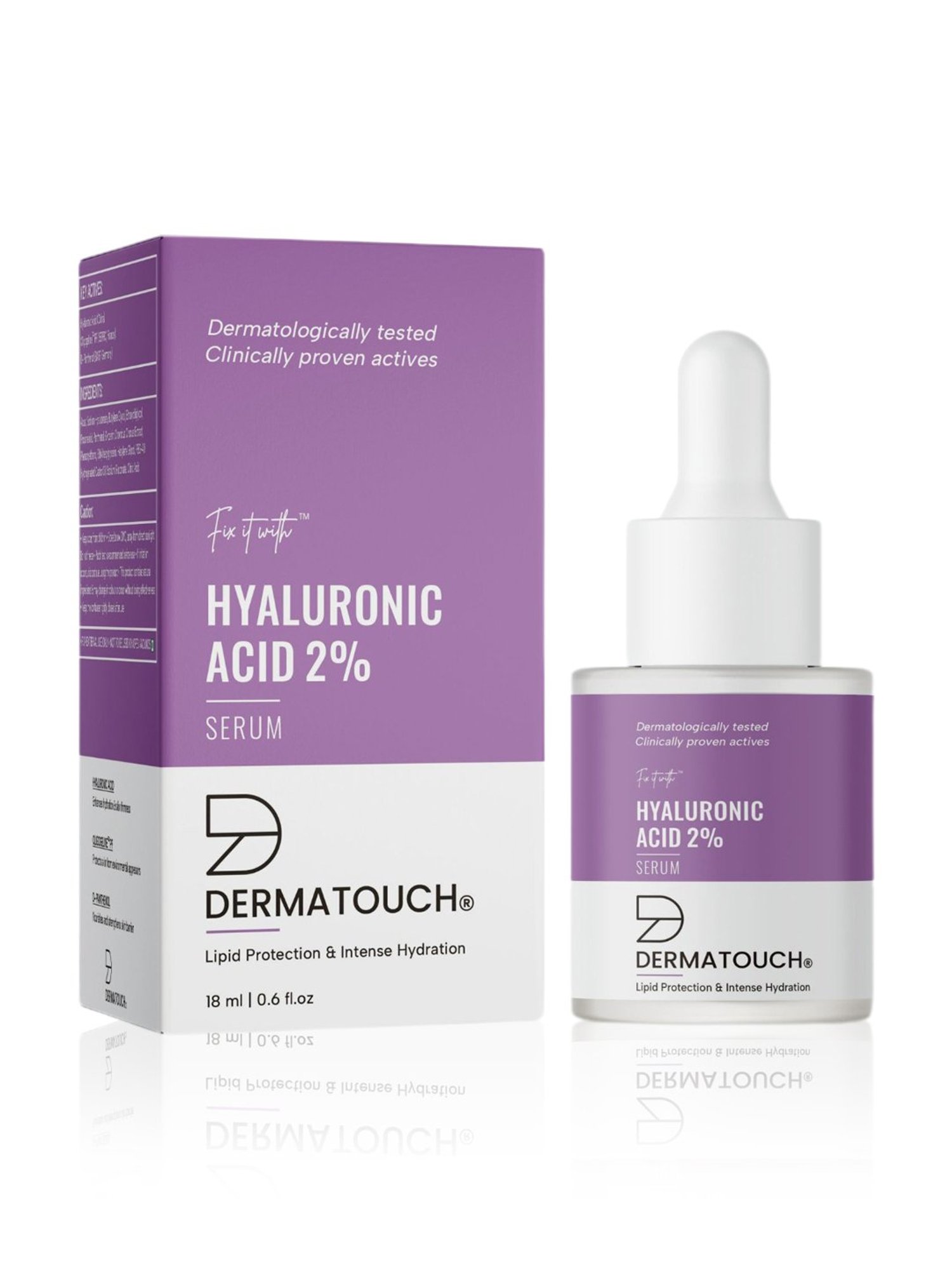 DERMATOUCH Hyaluronic Acid 2% Serum - 18 ml
