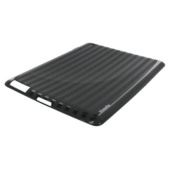 XtremeMac Tuffwrap Protective Shine Case for iPad 2 3 4 Black Stripe