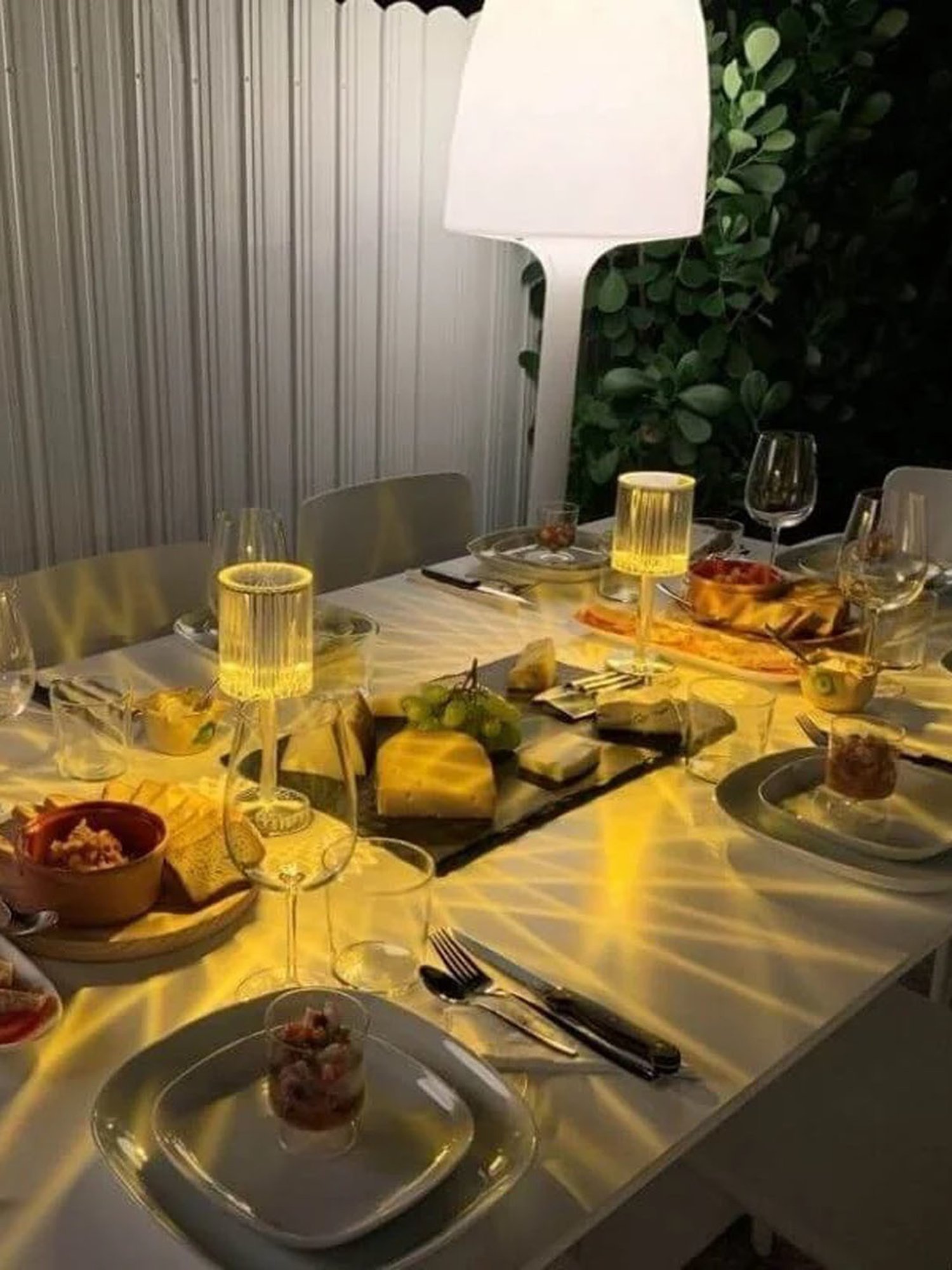 The Artment Transparent Glass Abstract Lamp