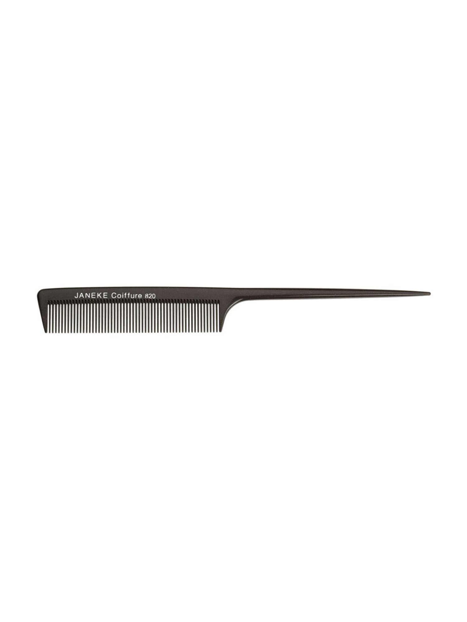 Janeke 1830 Professional Titanium Tail Hair Comb - 21 cm