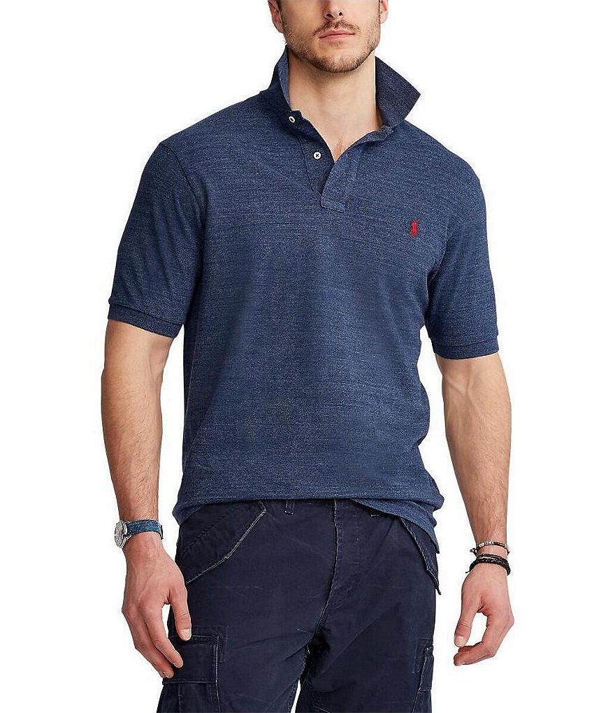 Cutter & Buck Big & Tall Prospect Textured Performance Stretch Short-Sleeve Polo Shirt