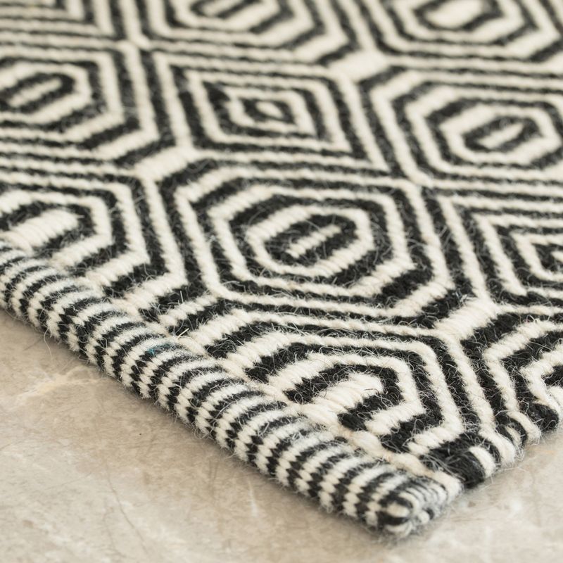 2'2"X4' Jacquard Woven Accent Rugs Pewter/Dark Green - Weave & Wander