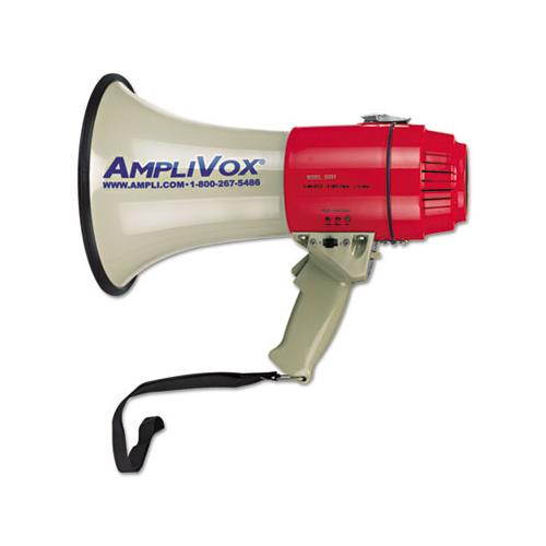 AmpliVox Sound Systems S601 SPEAKERS,MEGAPHNE 15W,WHT