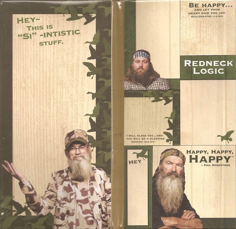 Duck Dynasty Memo Pads and Sticky Notes