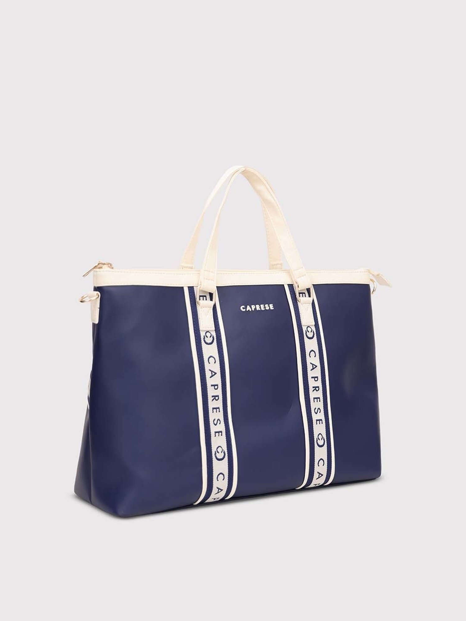 Baggit Brown PVC Solid Laptop Messenger Bag