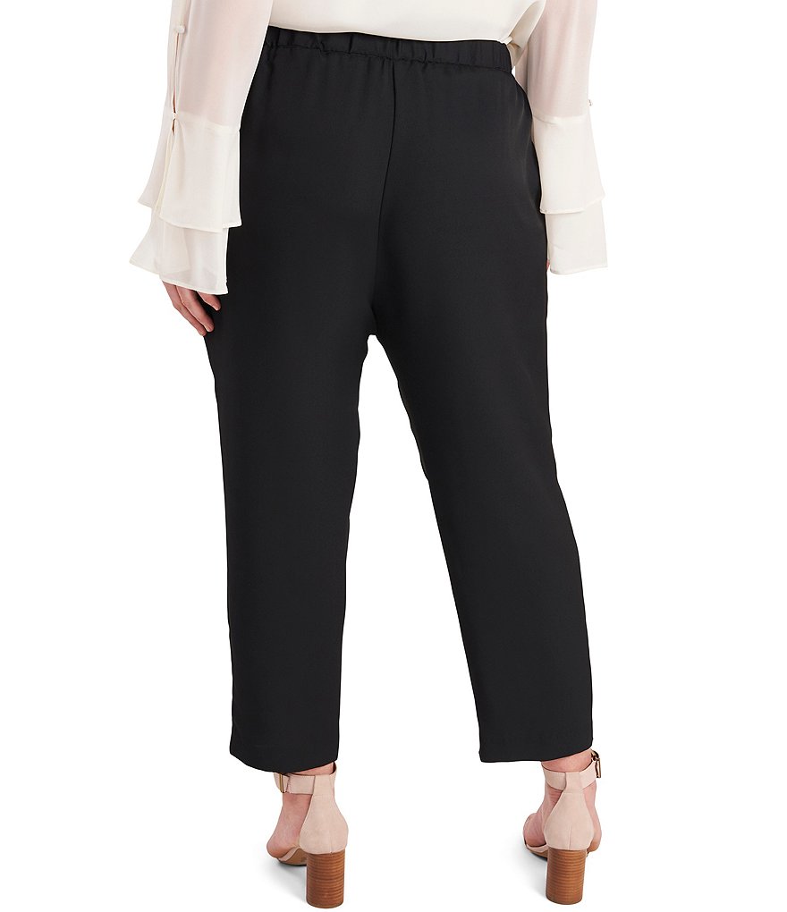Vince Camuto Plus Size Luxe Pocket Pull-On Ankle Pants