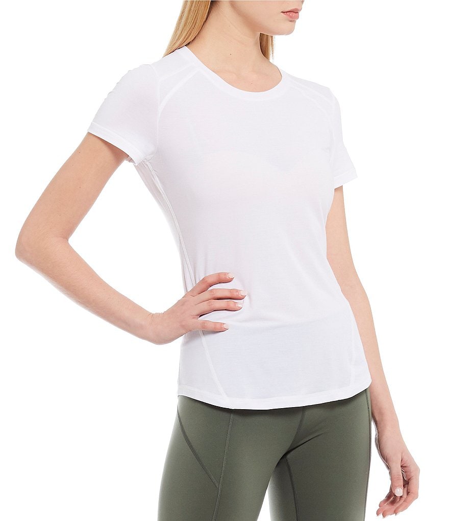 IBKUL Pricilla Print Long Sleeve Mock Neck Top