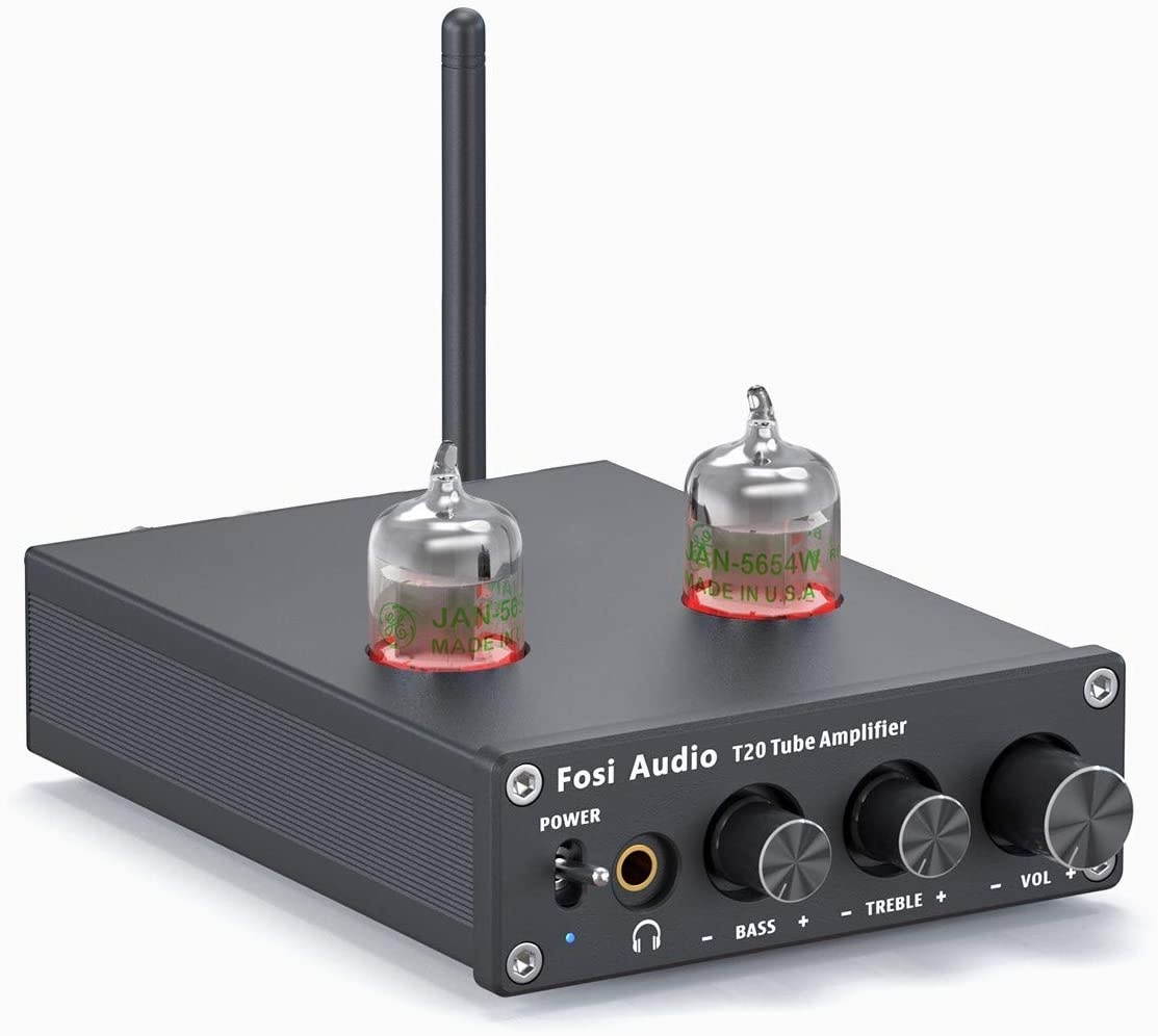 Fosi Audio T20 with 5654W Tube+ Bluetooth Antenna - Male Plug 6dBi 2.4GHz Single Band WiFi Antenna