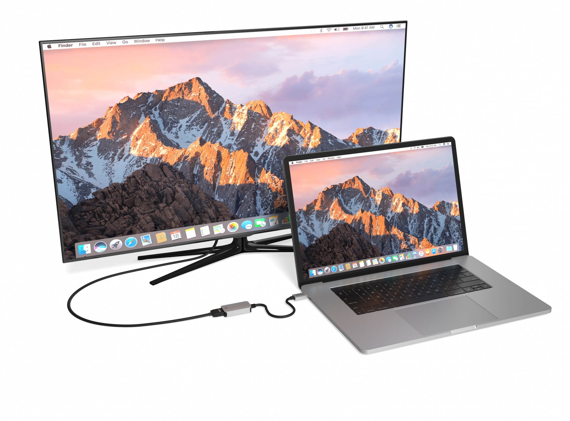 EZQuest USB-C to HDMI 4K, 60Hz Adapter Space Gray - X40016