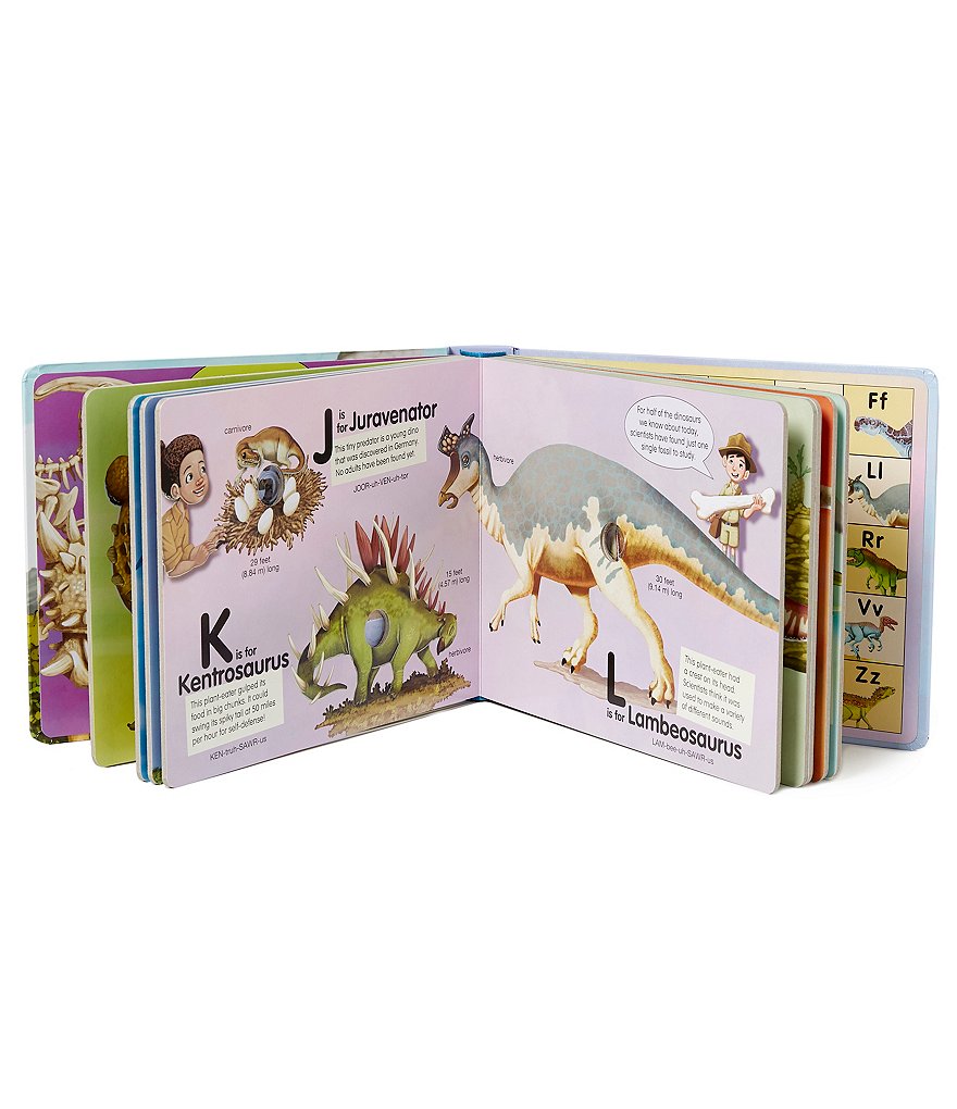 Melissa & Doug Poke-a-Dot - Dinosaurs A to Z Board Book