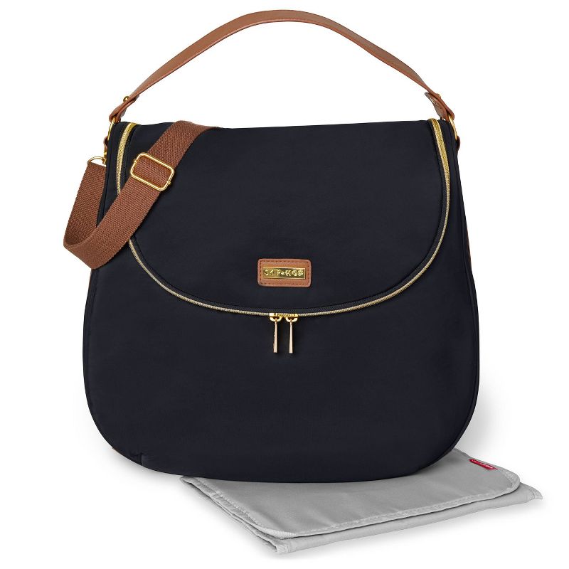 Skip Hop Diaper Bag Tote Curve Well-Rounded - Black