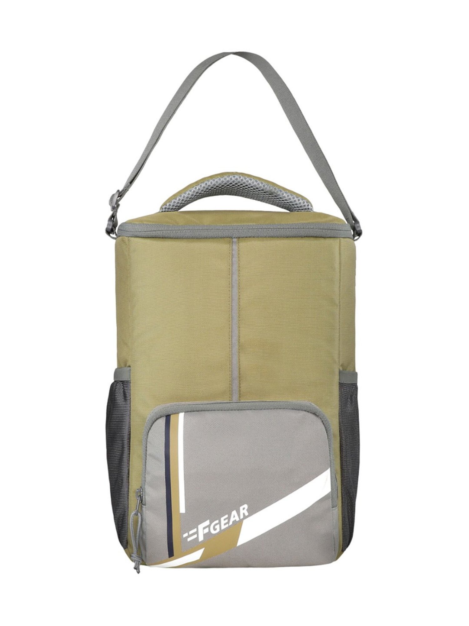 F Gear Ramen Khaki & Grey Medium Lunch Bag