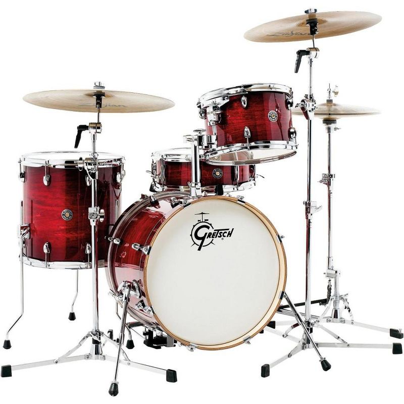 Gretsch Drums Catalina Club Jazz 4-Piece Shell Pack Satin Walnut Glaze