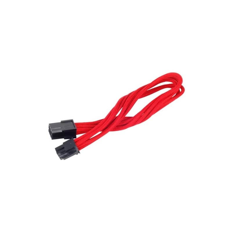 Tek Sleeved Extension Power Supply Cable with 1 x 6Pin to PCIE 6Pin Connector PP07IDE6R