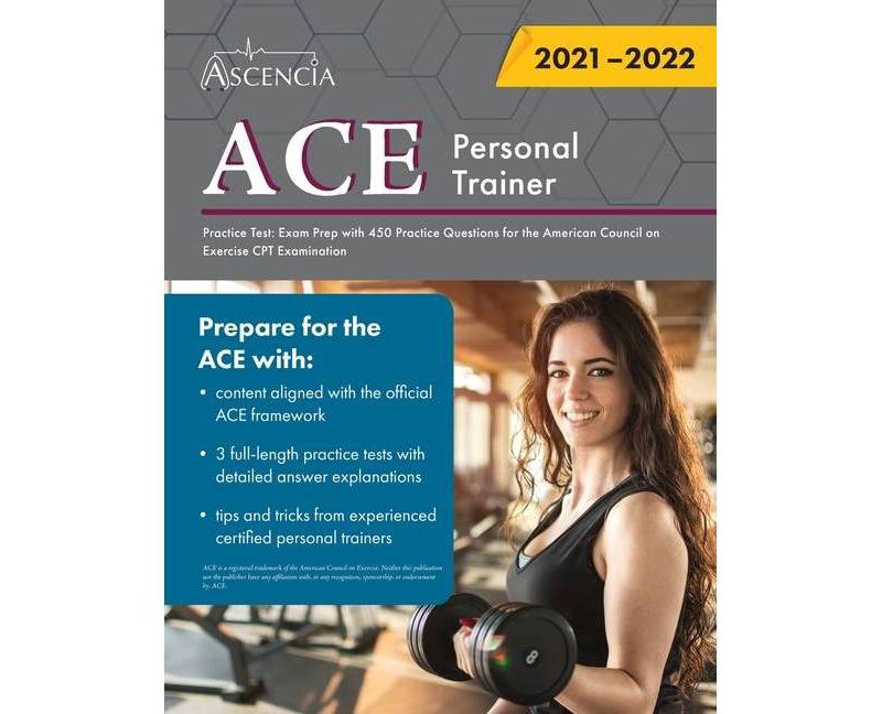 ACE Personal Trainer Practice Test - by  Ascencia (Paperback)