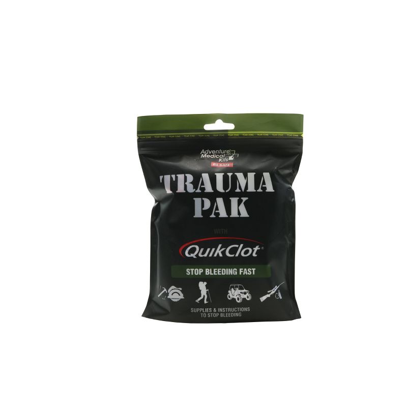 Adventure Medical Trauma Pack with QuikClot Kit- 2pk
