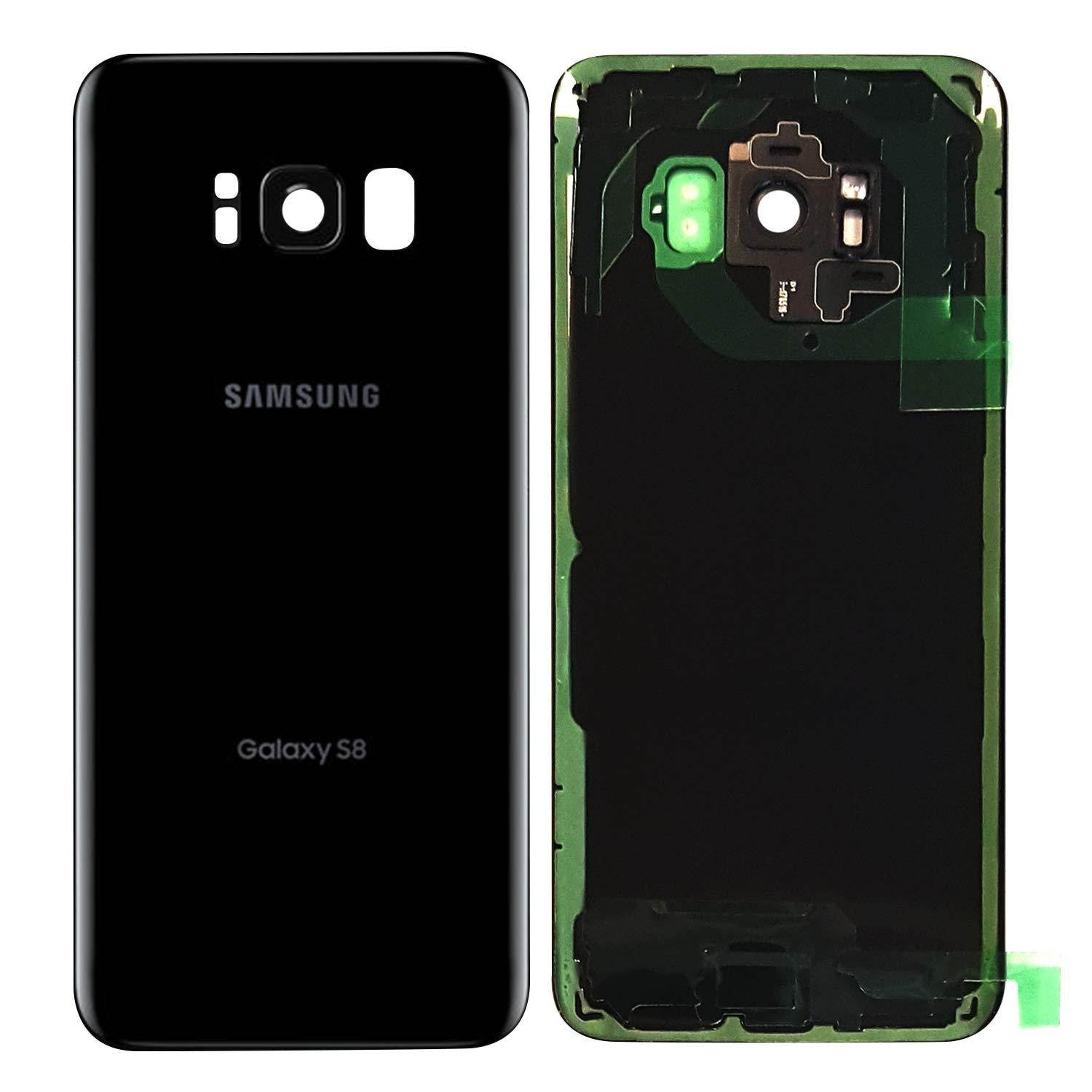 Samsung Galaxy S8 Back Glass Replacement with Camera Lens Installed - ALL COLORS AVAILABLE - G950