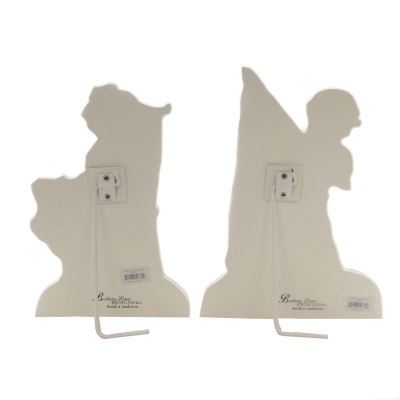 Patriotic 8.5" Americana Dummy Board Set/2 Die Cut Patriotic Stars Flag  -  Decorative Figurines