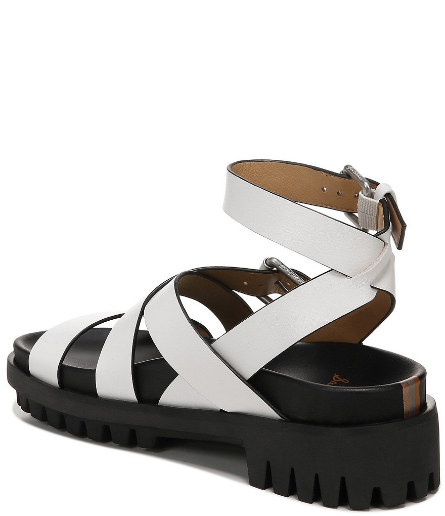 Sam Edelman Eleanora Leather Ankle Wrap Sandals