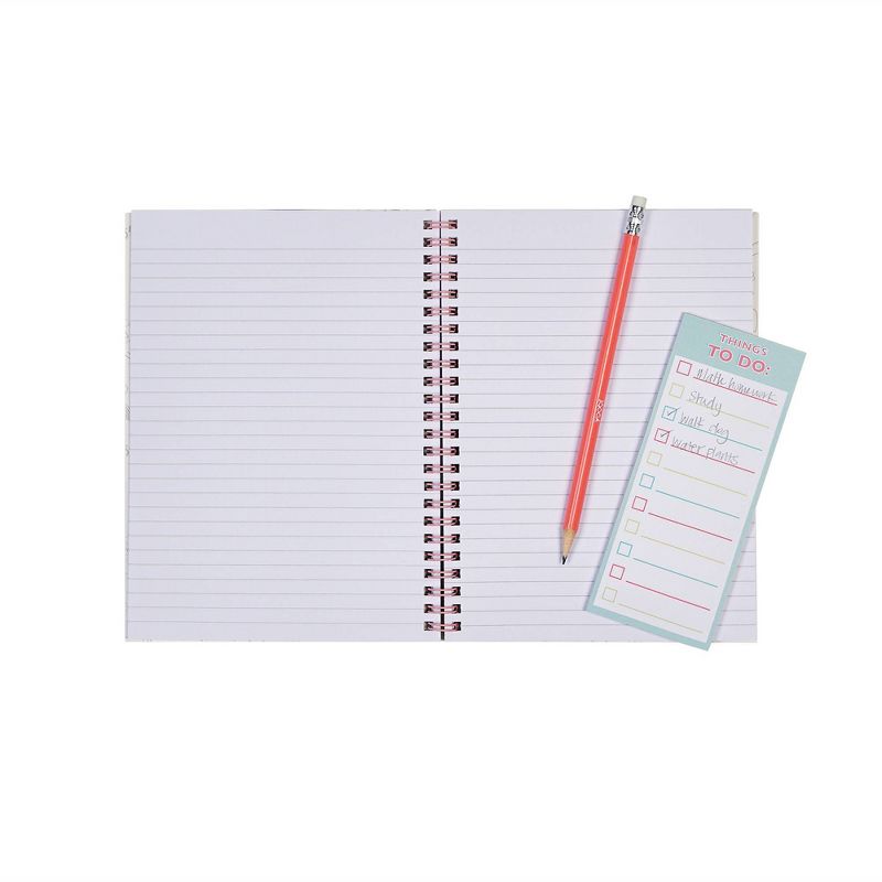 Yoobi™ 60 sheet College Ruled Spiral Journal Supplies Rainbow