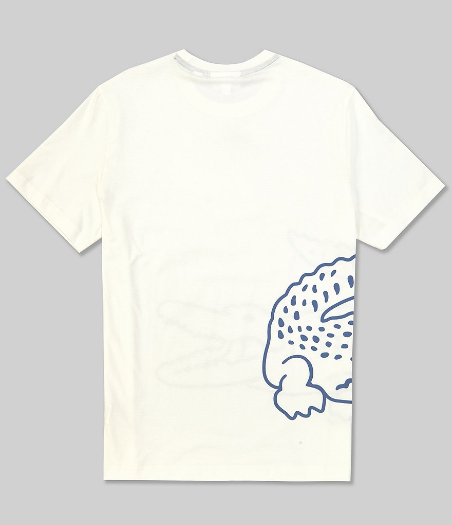 Lacoste Croc Beach Short-Sleeve Organic Materials Tee