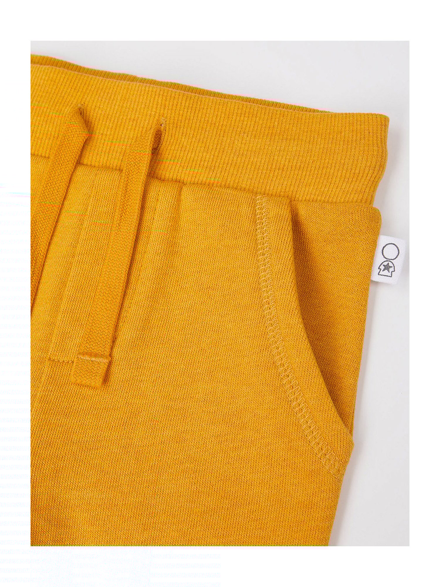 Mothercare Kids Mustard Solid Trackpants