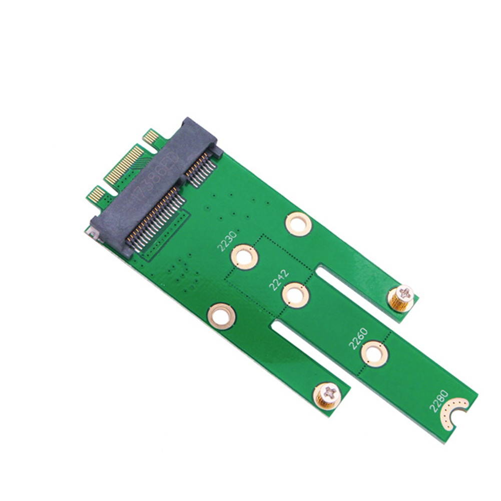 M.2 B Connector Adapter Card NGFF Key To MSATA Mini Boards SSD Converter PCI-e