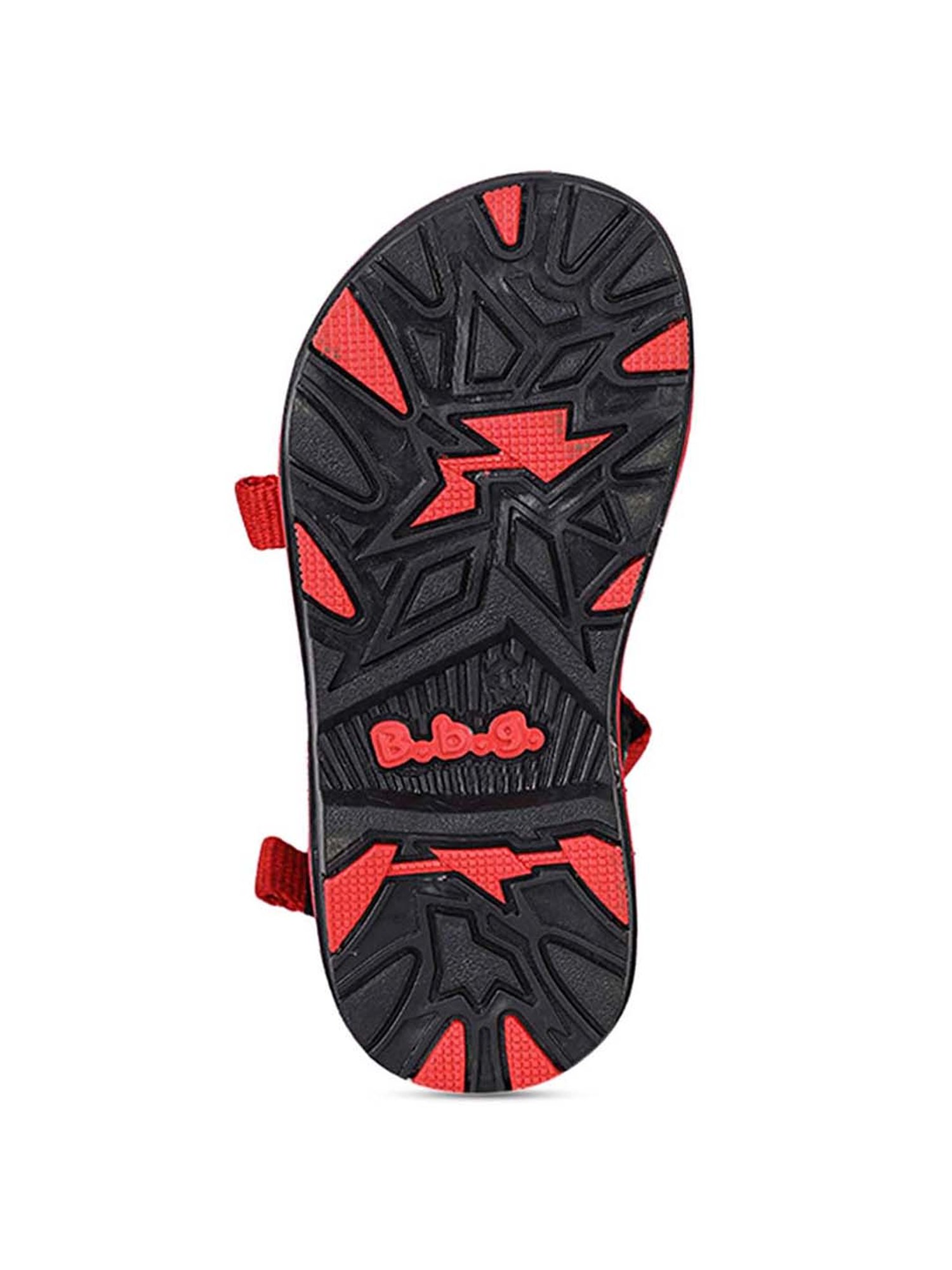 Disney by Bata Kids Red Floater Sandals