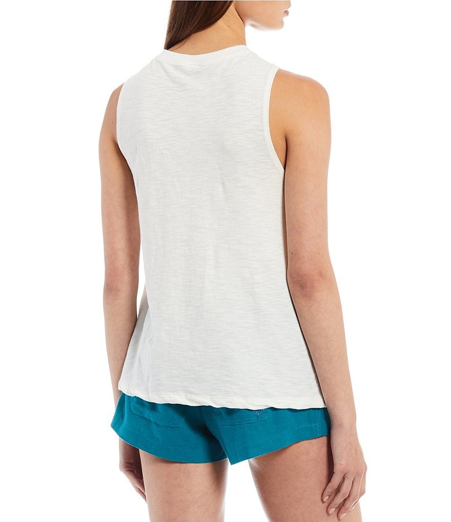 Roxy Sleeveless Sun Sun Sun Graphic Tee