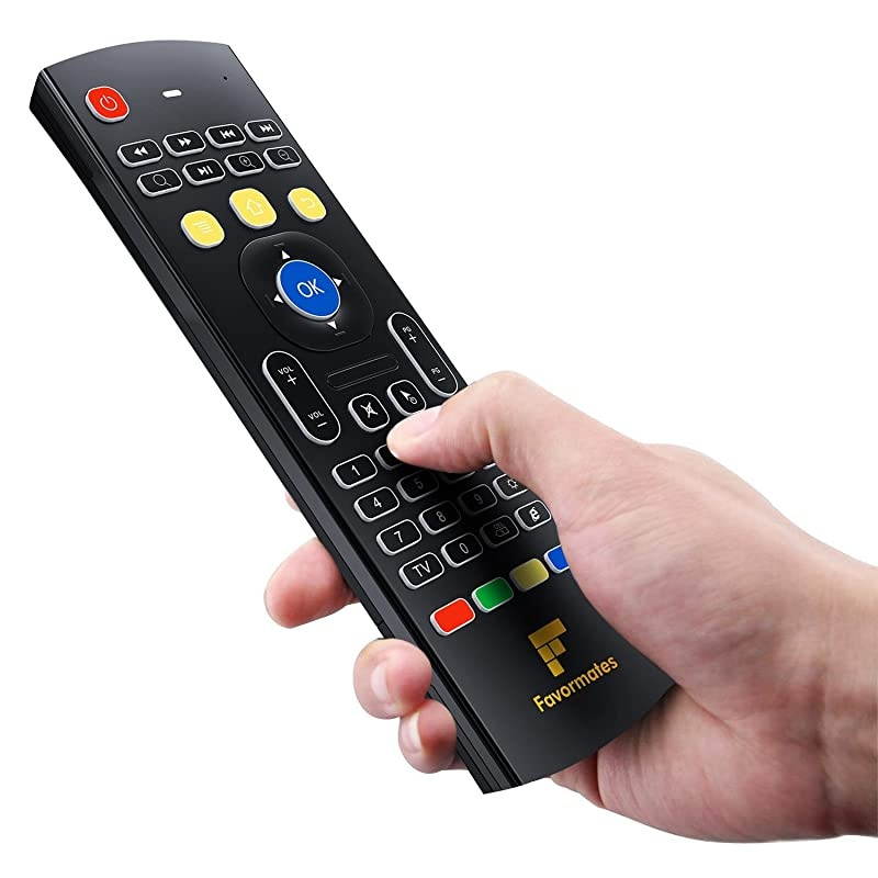 Air Remote Mouse MX3 Pro,2.4G Backlit Kodi Remote Control,Mini Wireless Keyboard & Infrared Remote Control Learning, Best for Android Smart Tv Box HTPC IPTV PC Pad Xbox Raspberry pi 3