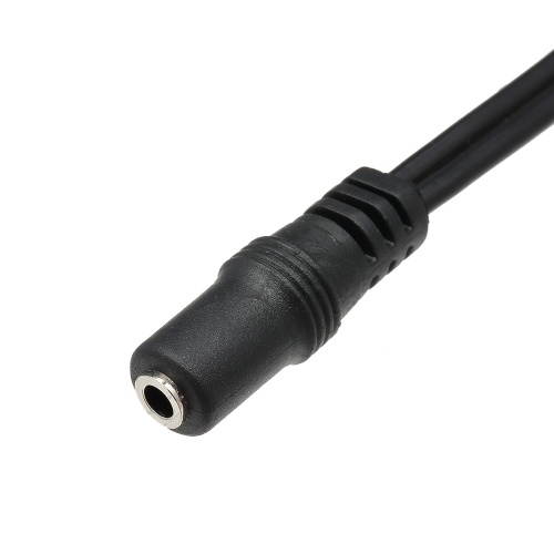 0.25 Meter RCA Audio Cable 3.5mm Female to 2 RCA Male Stereo Adapter Y Cable for HDTV Headphone Amplifier