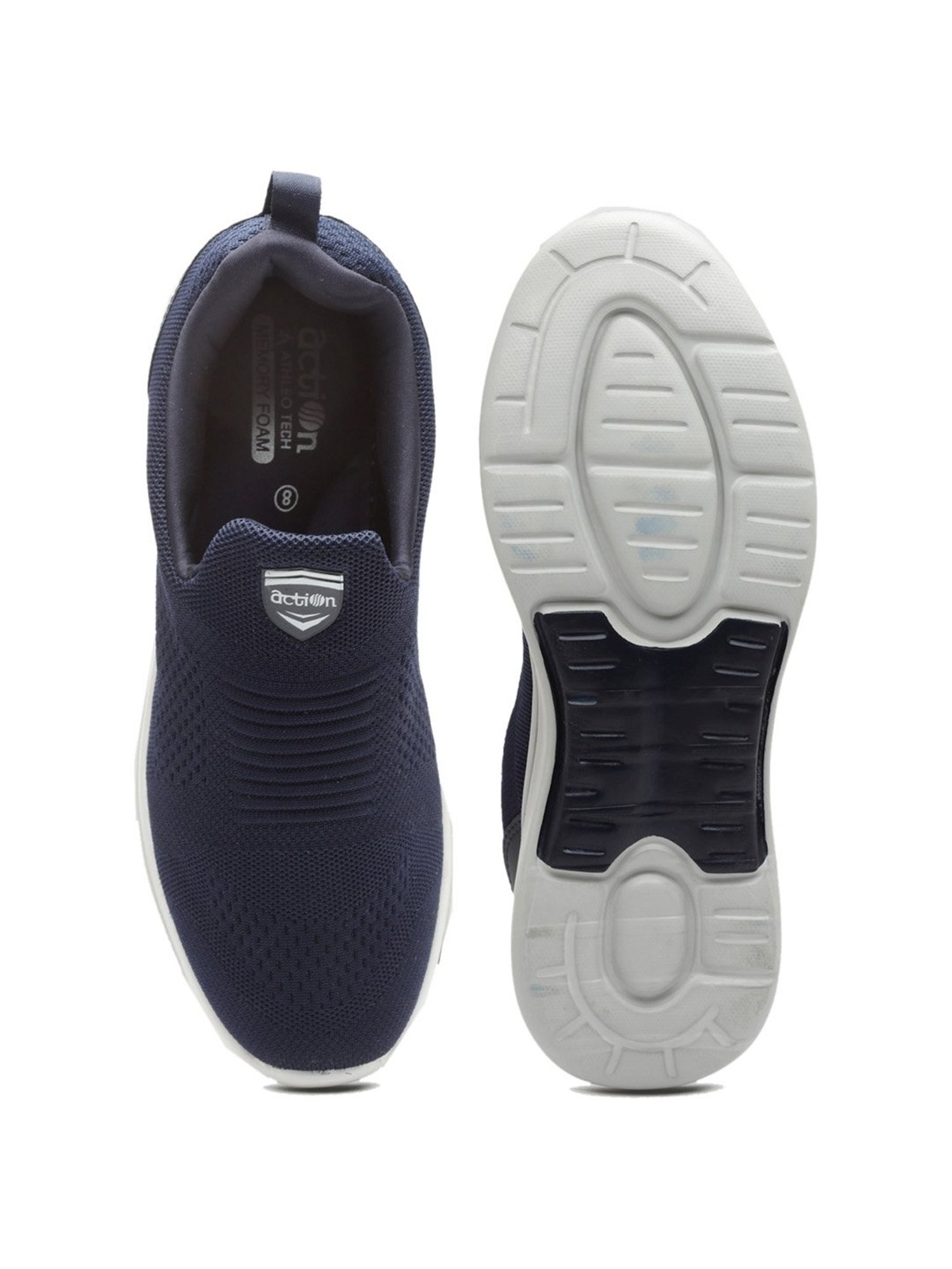 Action Men's Navy Running Shoes