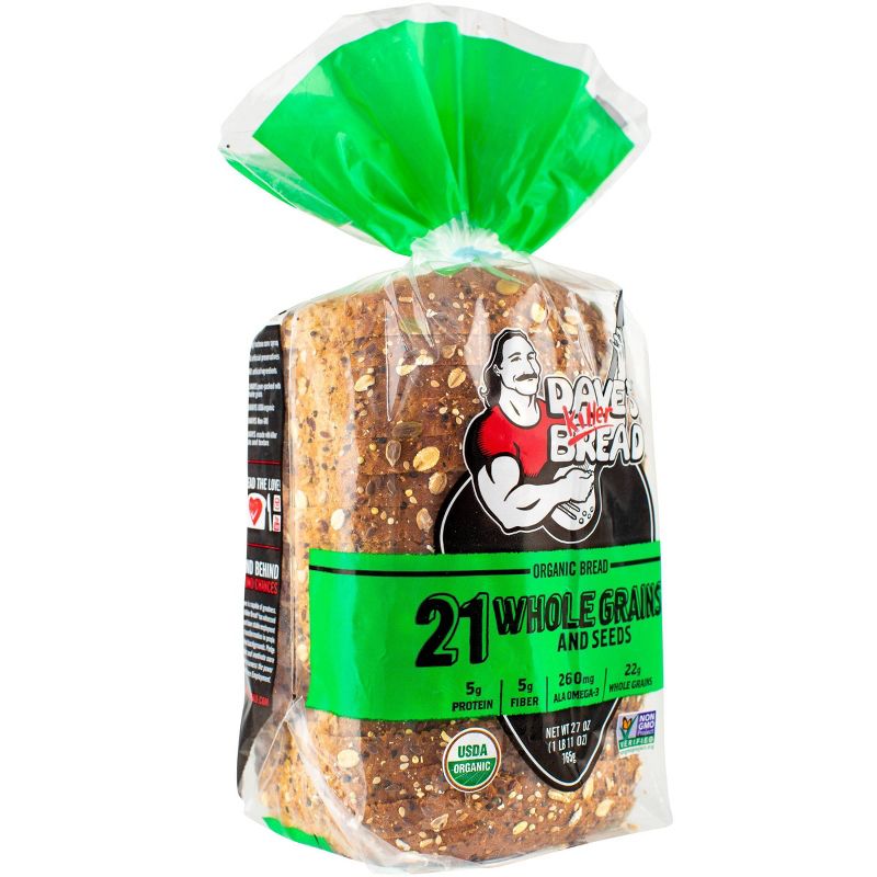 Dave's Killer Bread Organic 21 Whole Grains and Seed Bread - 27oz