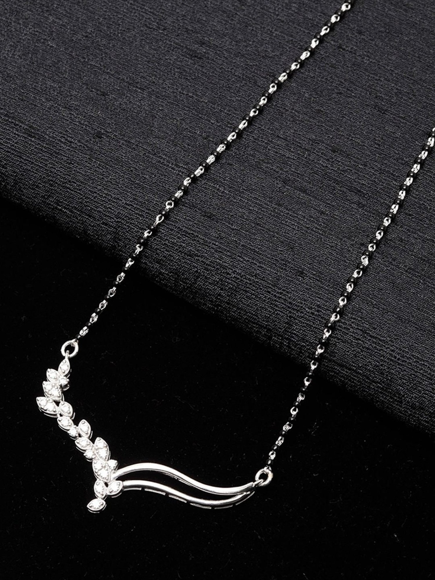 Clara Freya 92.5 Sterling Silver Mangalsutra