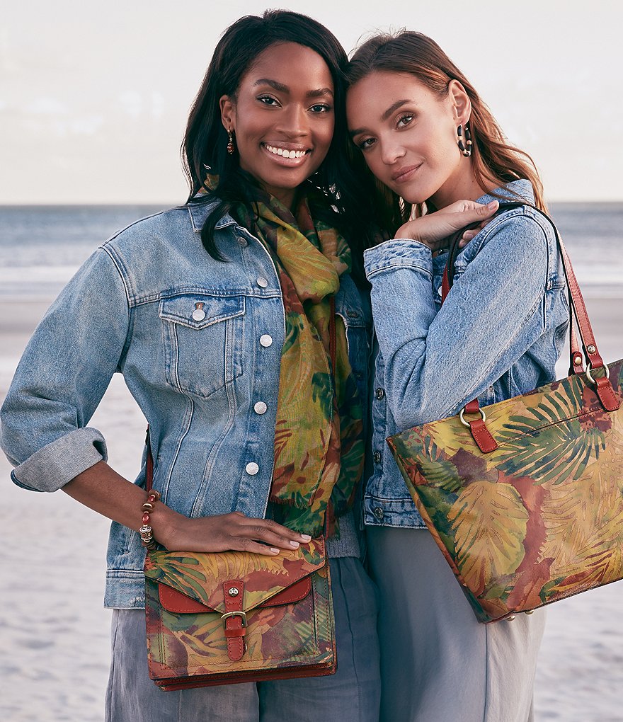 Patricia Nash Tropical Dreams Collection Cassano Crossbody Bag