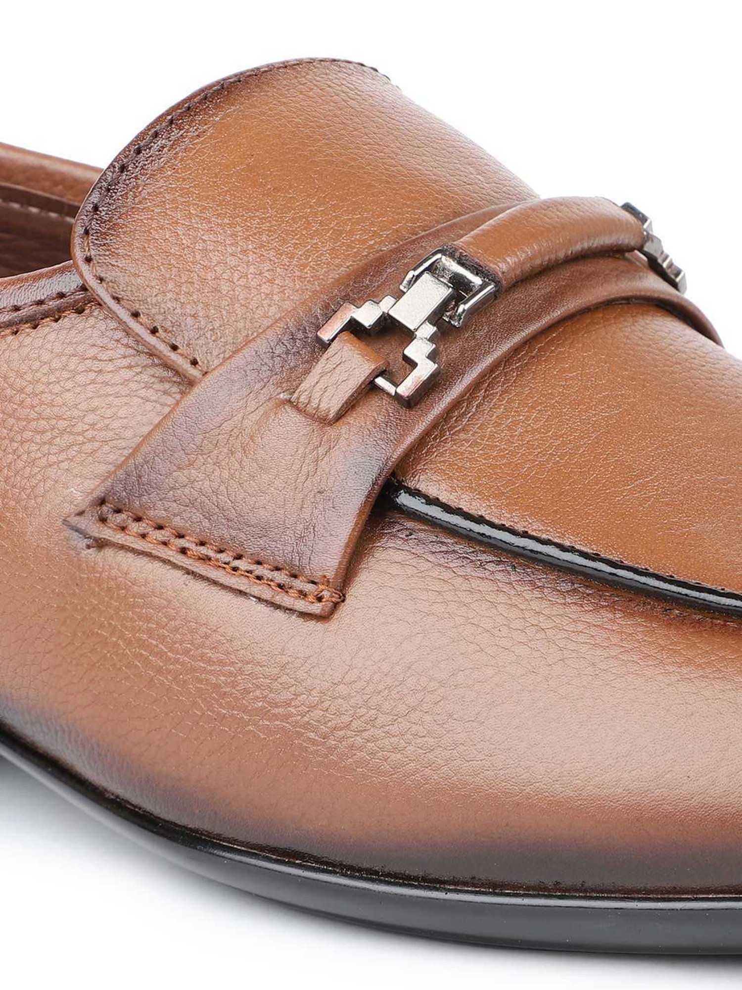 Privo by Inc.5 Men's Tan Formal Loafers