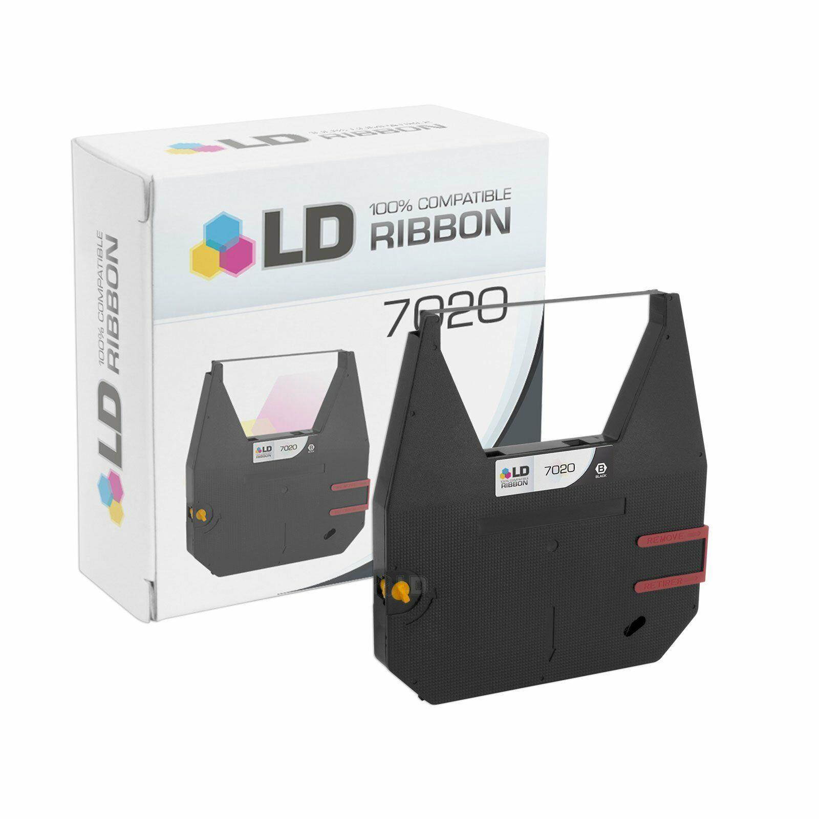 LD Compatible Brother 7020 Black Printer Ribbon Cartridge