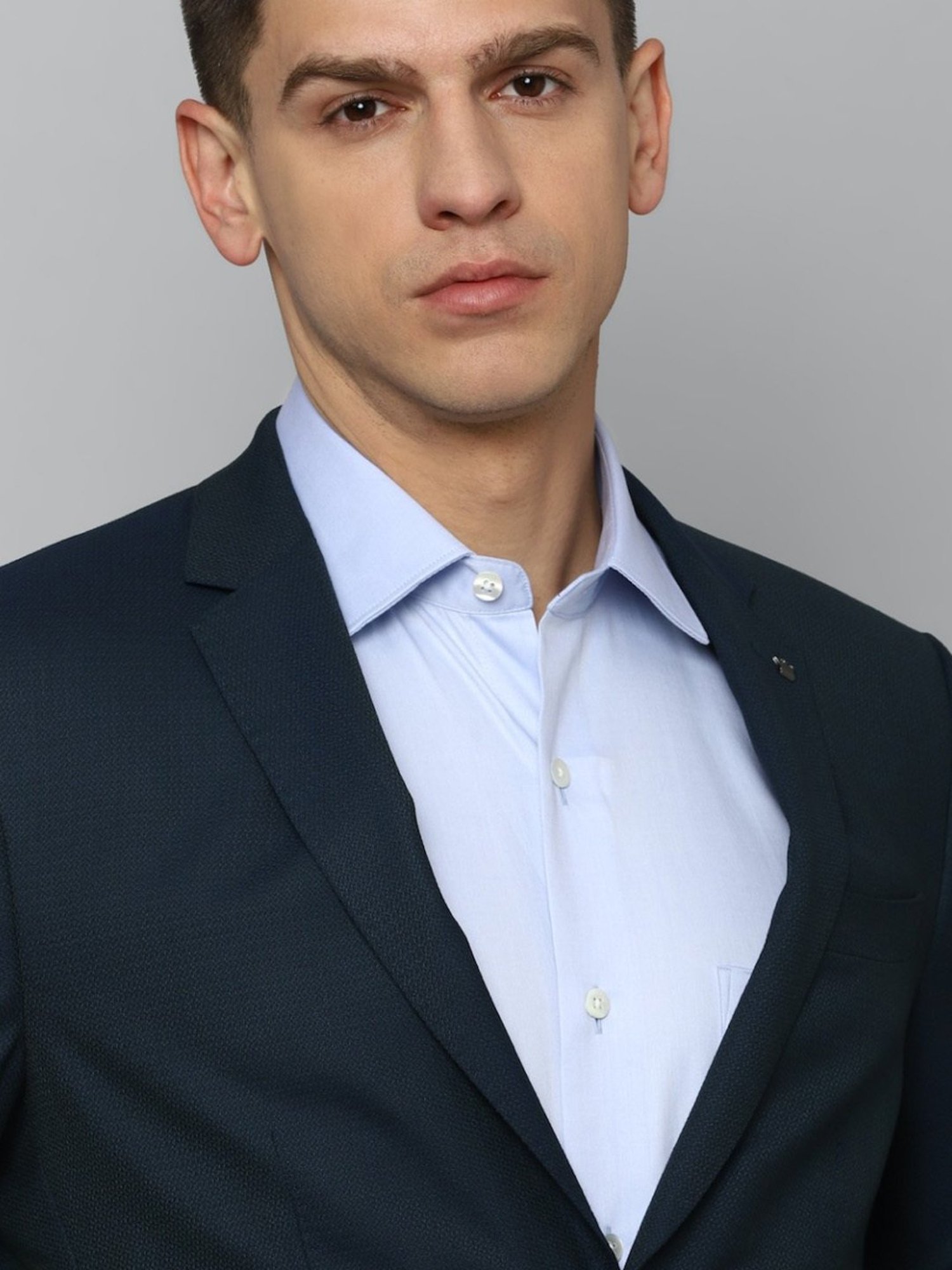 Vastramay Black Regular Fit Blazer