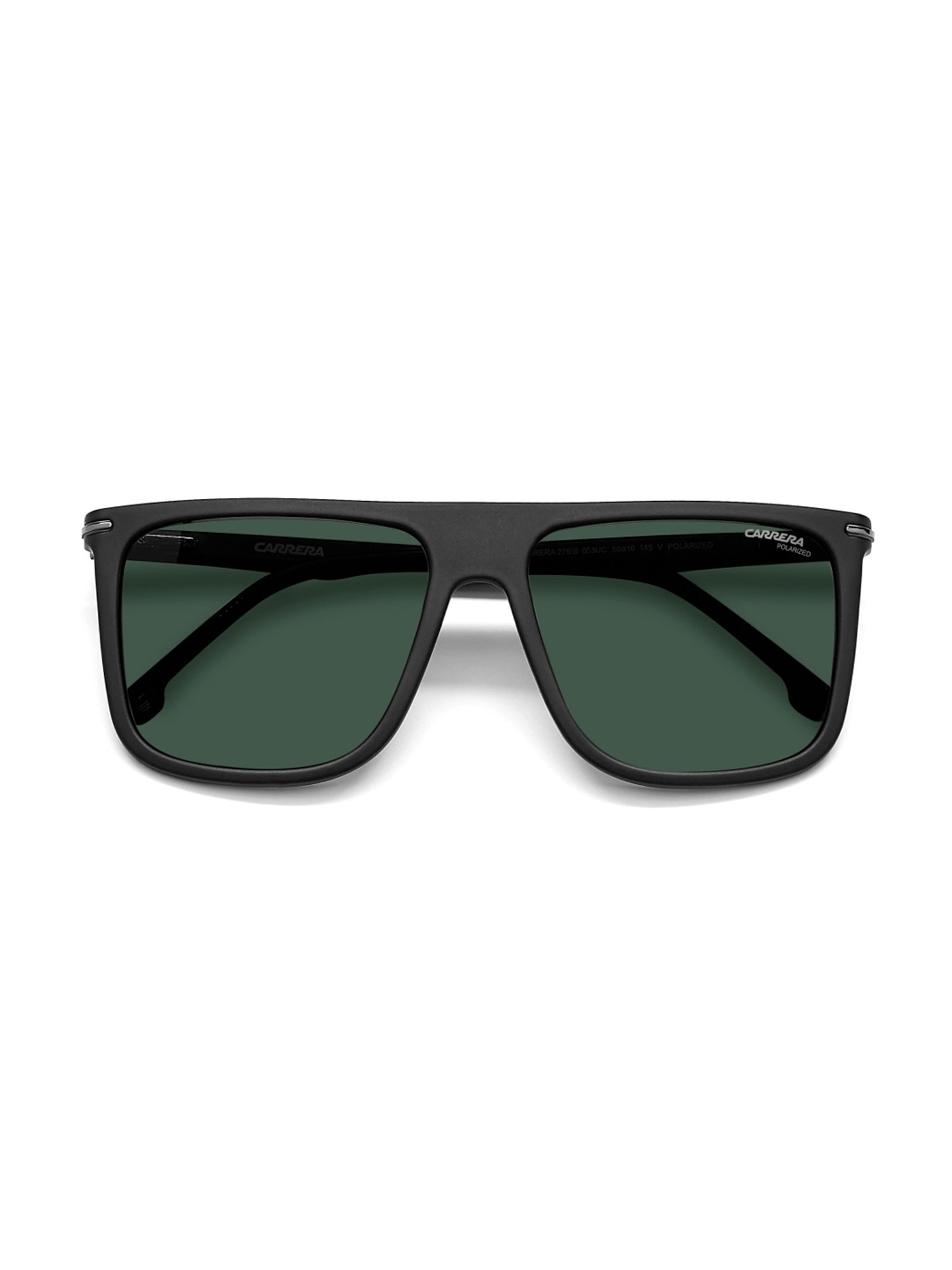 Carrera 20489700358UC Green Polarized Square Sunglasses