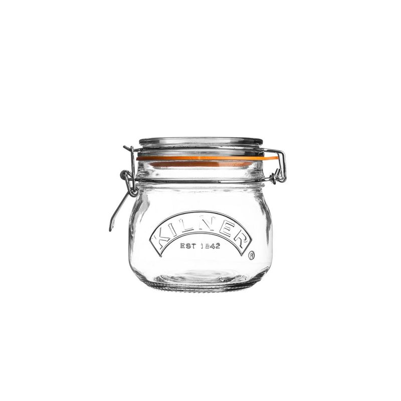 Kilner 17oz Clip Top Round Jar