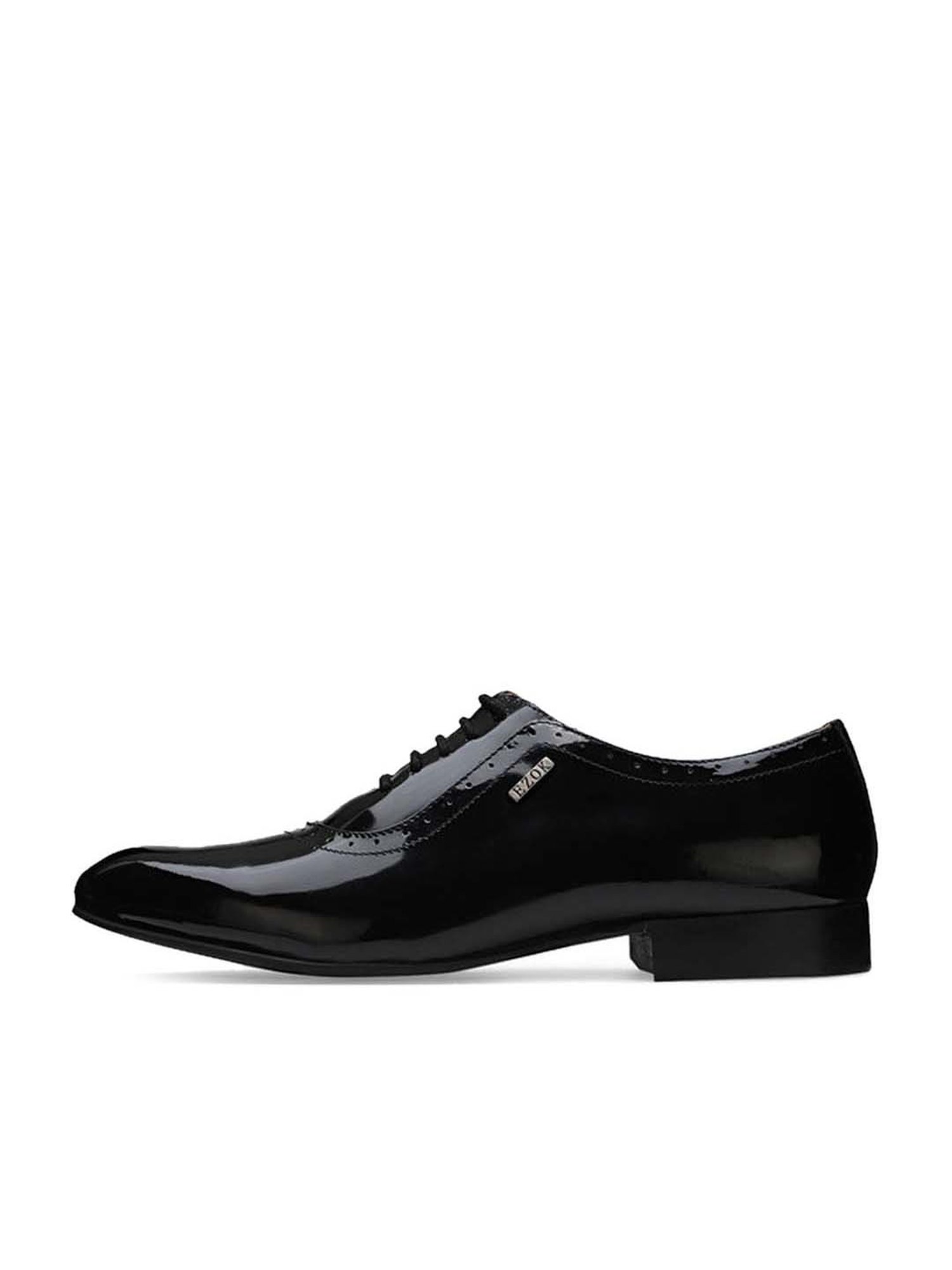 EZOK Men's Black Oxford Shoes