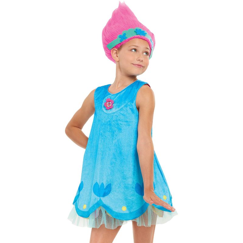Trolls World Tour Poppy Dress Costume