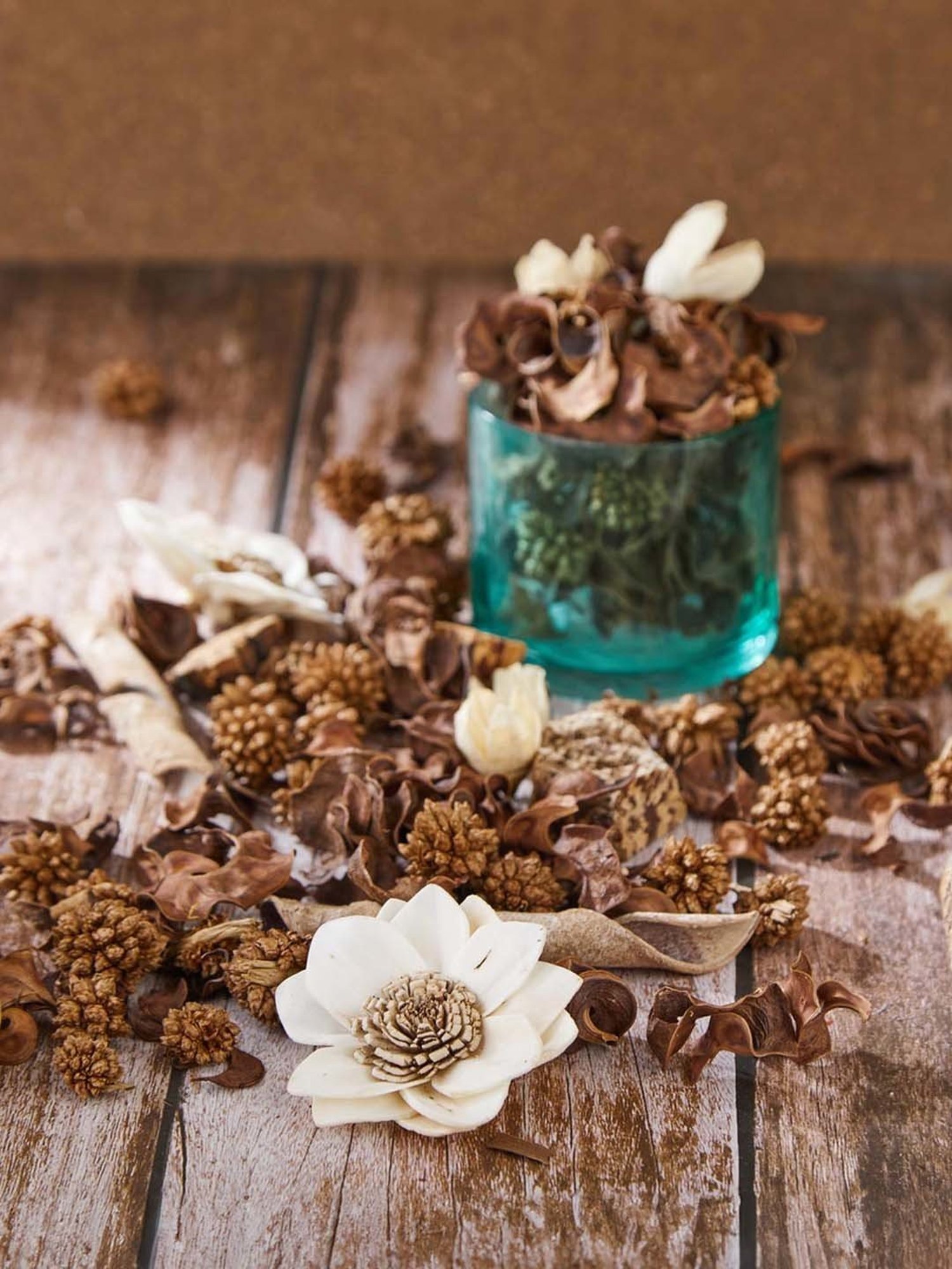 Fabindia Shushk White Magnolia Potpourri