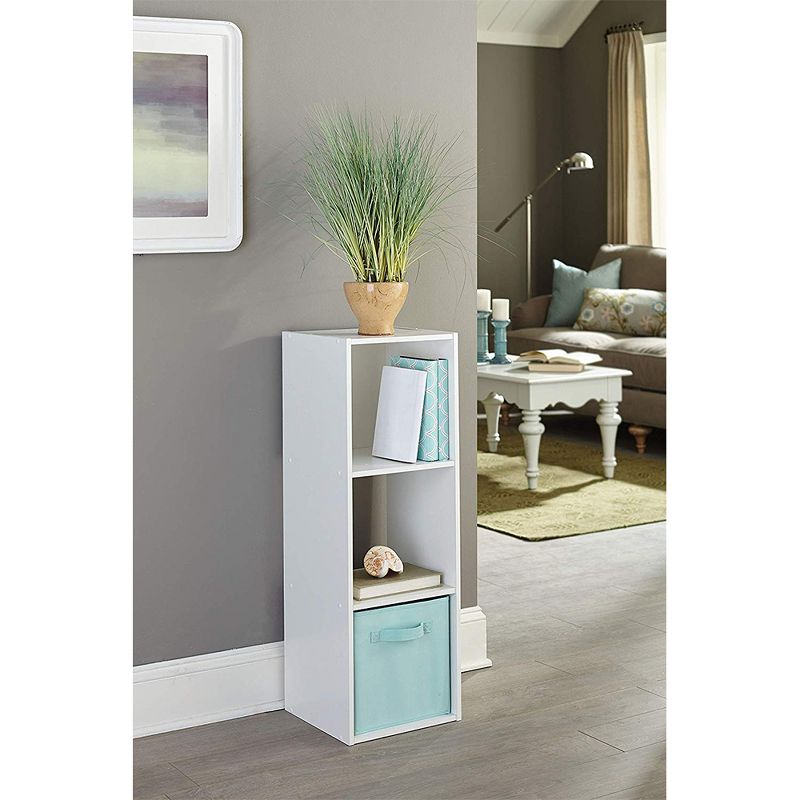 ClosetMaid 183500 Cubeicals Fabric Organizer Drawer Cube with 2 Sewn in Handles for Shelf, Closet, or Office Organization, Pumpkin (6 Pack)