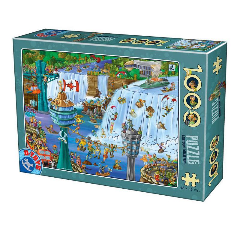 D-Toys Niagara Falls Jigsaw Puzzle - 1000pc
