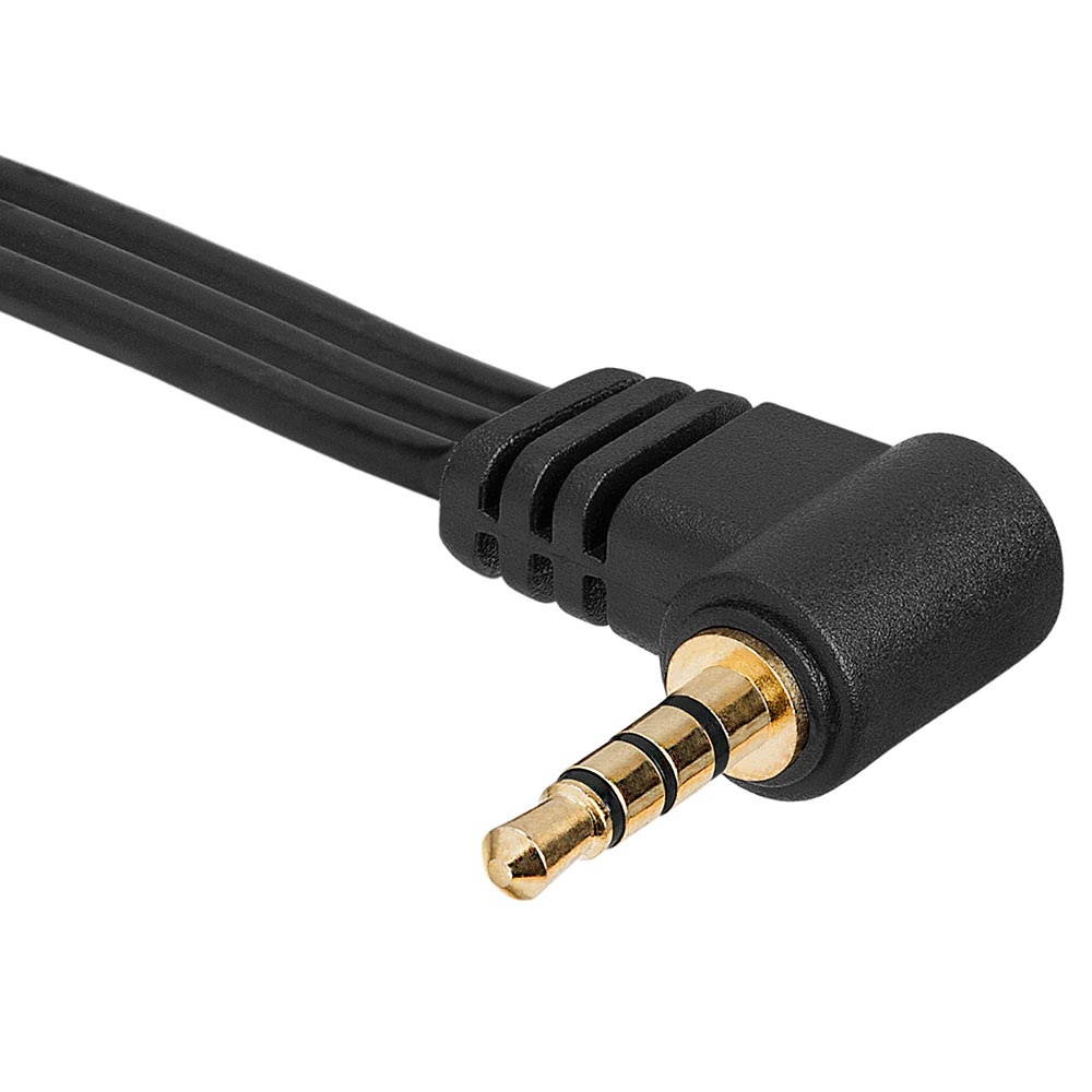 Cmple 3.5mm to 3 RCA Camcorder Video Audio Cable - 6 Feet