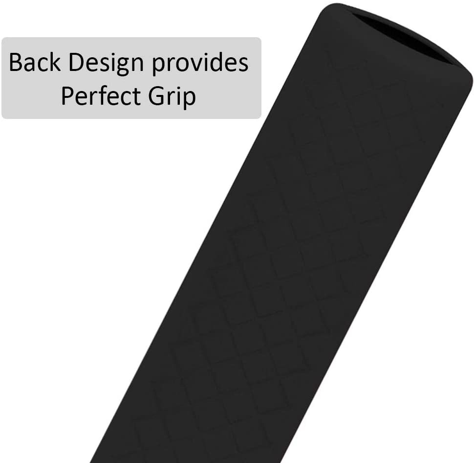 Shockproof Protective Silicone Case/Covers Compatible with All-New Alexa Voice Remote for Fire TV Stick 4K, Fire TV Stick (2nd Gen), Fire TV (3rd Gen) - Black